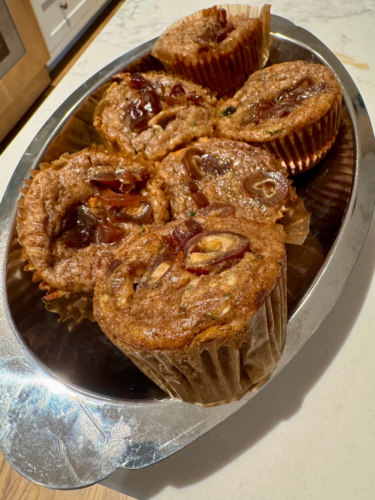 Seasonal Squash & Date Muffins (4)