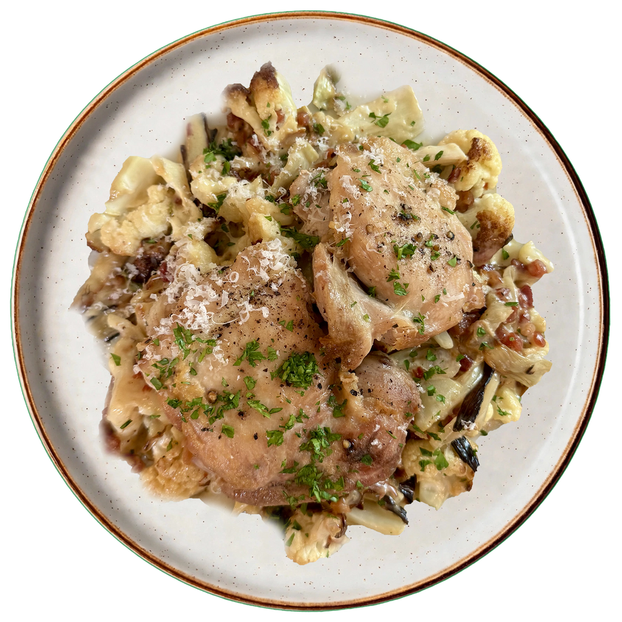 Seared Chicken Thighs