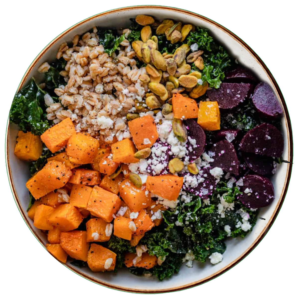 Farro Kale Grain Bowl (3 Servings)