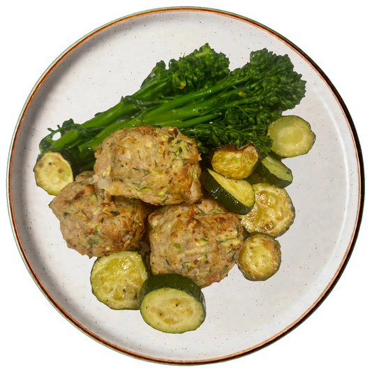 Chicken and Zucchini Meatballs